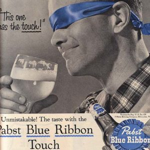 Pabst Ad 1956