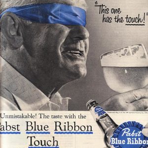 Pabst Ad July 1956