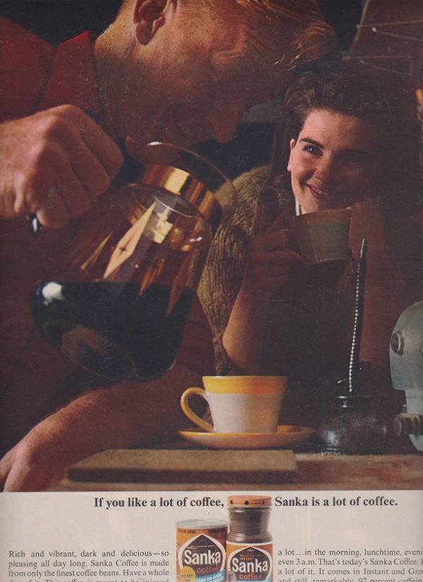 Sanka Coffee Ad 1964