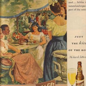 Schlitz Ad 1946