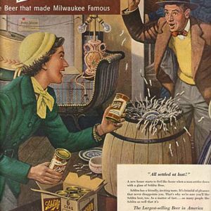 Schlitz Ad 1951