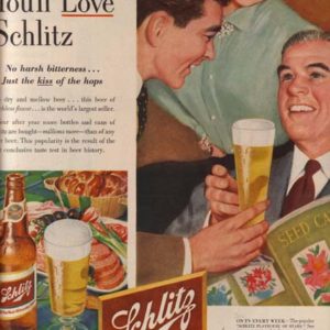 Schlitz Ad 1953