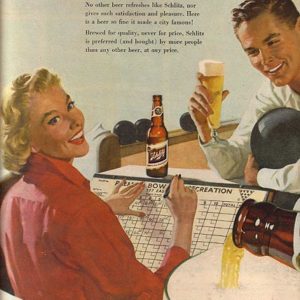 Schlitz Ad 1956