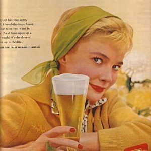 Schlitz Ad 1960