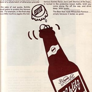 Schlitz Ad 1964 September