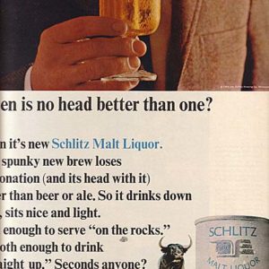 Schlitz Ad 1966 April