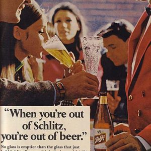 Schlitz Ad 1966 December