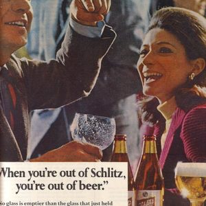 Schlitz Ad 1966 November