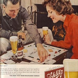 Schlitz Ad April 1960