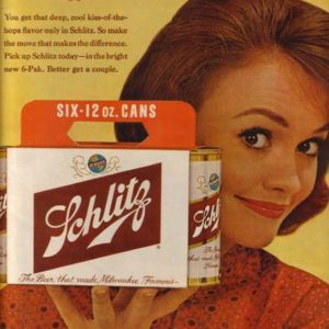 Schlitz Ad April 1961