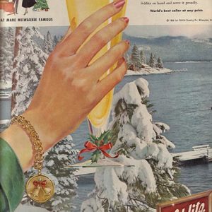 Schlitz Ad December 1958