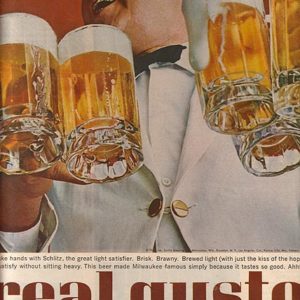 Schlitz Ad December 1963