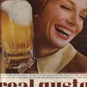 Schlitz Ad February 1963