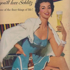 Schlitz Ad July 1954