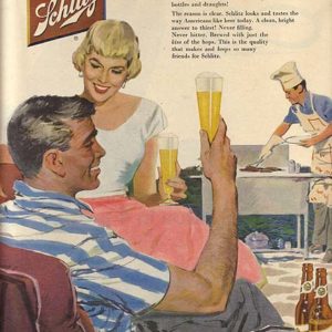 Schlitz Ad June 1956