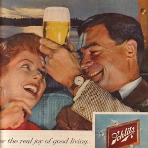 Schlitz Ad March 1959