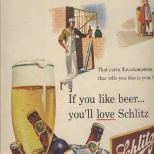 Schlitz Ad May 1952