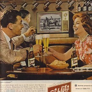 Schlitz Ad May 1960