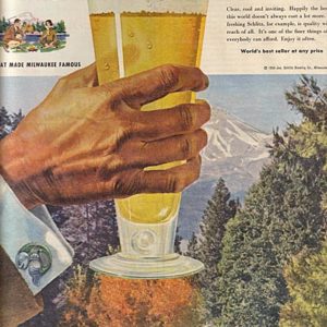 Schlitz Ad November 1958