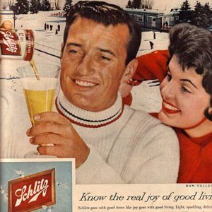 Schlitz Ad November 1959