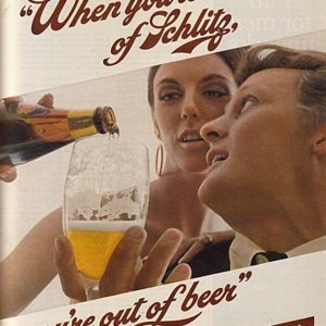 Schlitz Ad November 1968