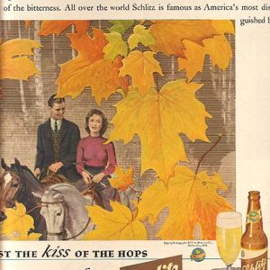 Schlitz Ad October 1944