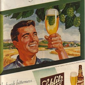 Schlitz Ad October 1946