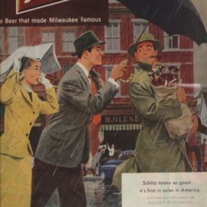 Schlitz Ad October 1951