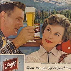 Schlitz Ad October 1959