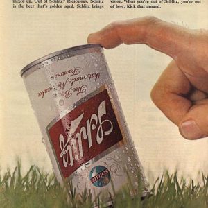 Schlitz Ad October 1969