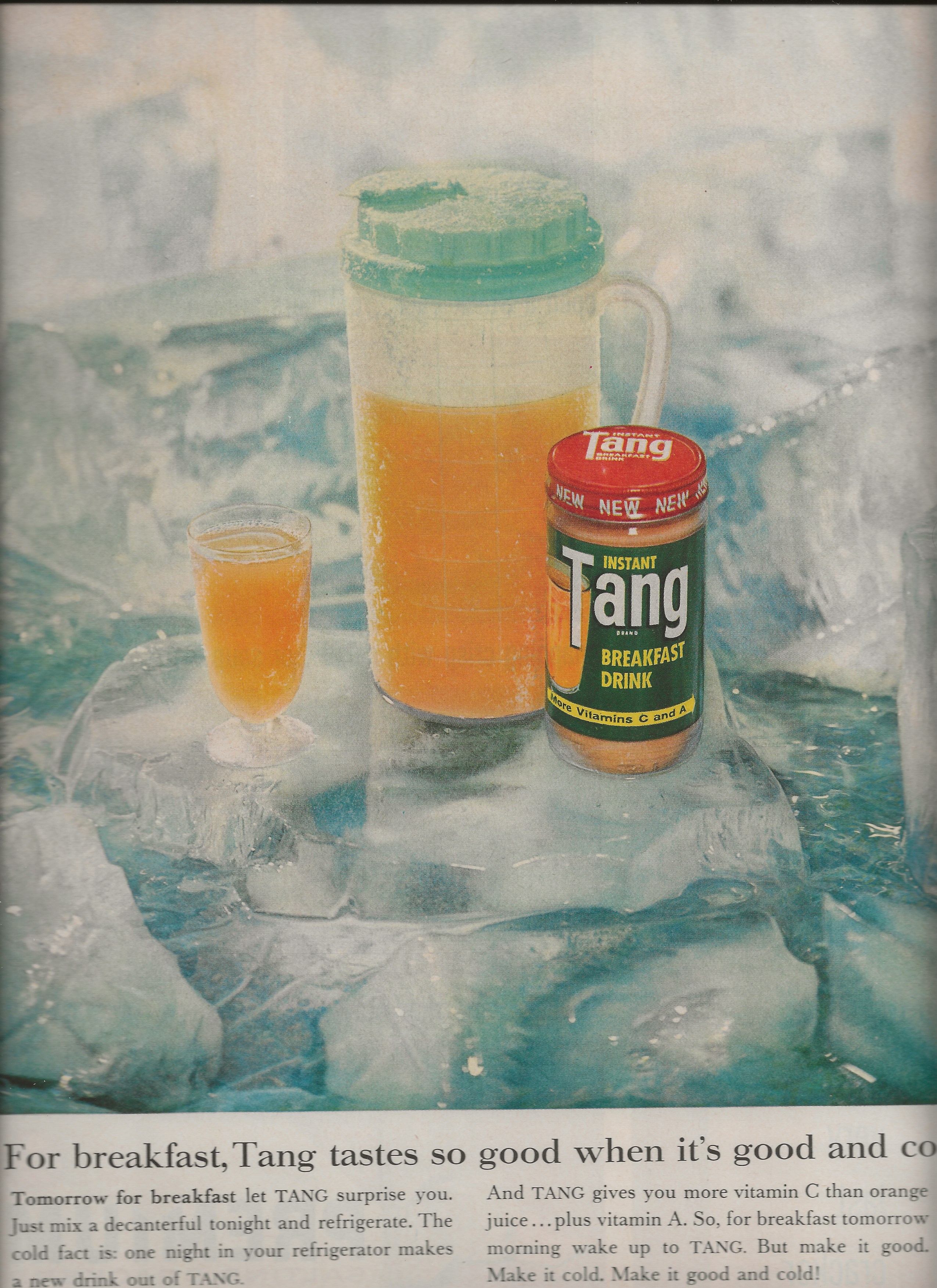 Tang Ad November 1961