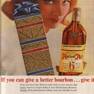 Ancient Age Bourbon Whiskey Ad 1964
