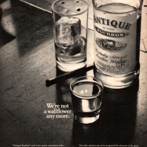 Antique Bourbon Whiskey Ad 1963