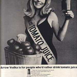 Arrow Vodka Ad 1970