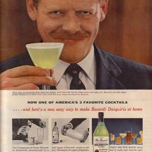 Bacardi Rum Ad 1956