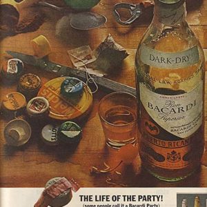 Bacardi Rum Ad 1963