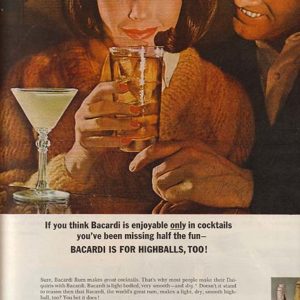 Bacardi Rum Ad 1964