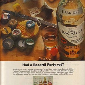 Bacardi Rum Ad 1965