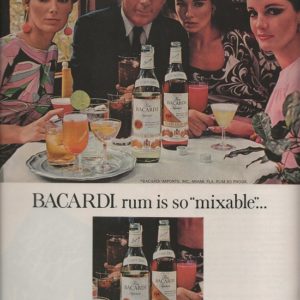 Bacardi Rum Ad 1967