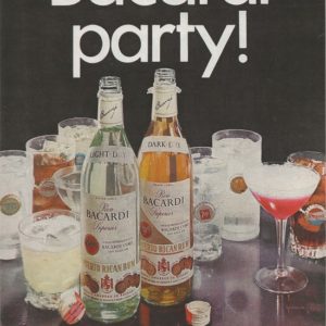 Bacardi Rum Ad 1969