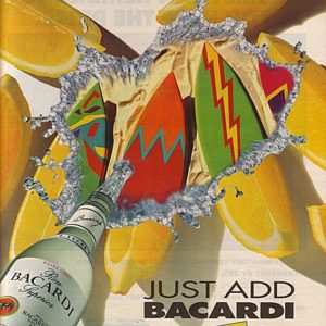 Bacardi Rum Ad 1993