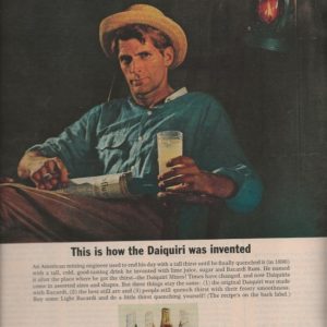 Bacardi Rum Ad July 1965