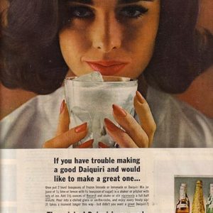 Bacardi Rum Ad June 1963