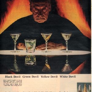 Bacardi Rum Ad September 1963