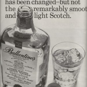 Ballantine Scotch Whisky Ad 1964