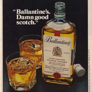 Ballantine Scotch Whisky Ad 1978