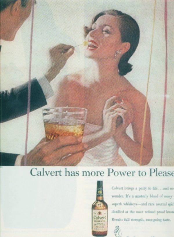 Calvert Whiskey Ad 1960