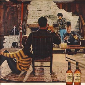 Calvert Whiskey Ad 1962