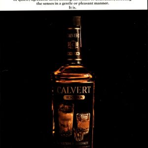 Calvert Whiskey Ad 1963