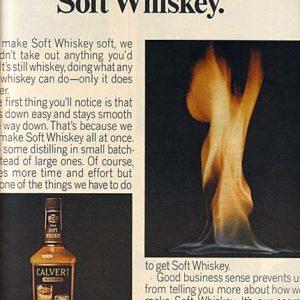 Calvert Whiskey Ad 1966